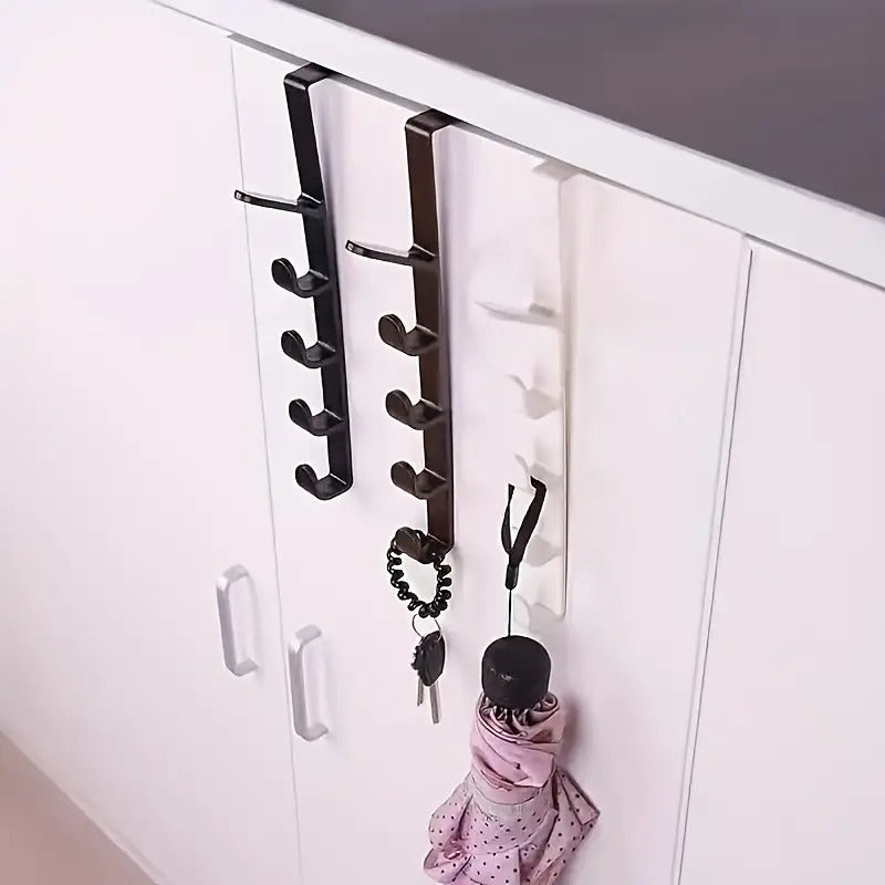 1X ORGANIZADOR GANCHO PERCHERO PUERTA NEGRO | 1X DOOR HOOK ORGANIZER HANGER BLACK
