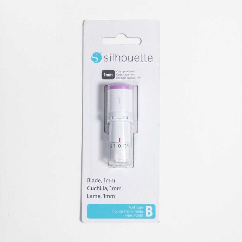 CUCHILLA SILHOUETTE CORTE PROFUNDO 1MM TIPO B CAMEO 4 | PLUS | PRO | PORTRAIT 3 | SILHOUETTE DEEP CUT BLADE 1MM TYPE B FOR CAMEO 4 | PLUS | PRO | PORTRAIT 3