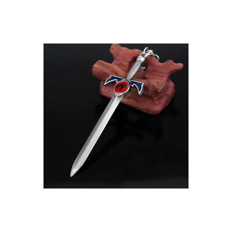 LLAVERO ESPADA THUNDERCATS LION-O PLATEADO