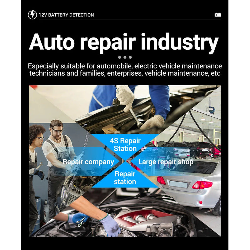 PROBADOR BATERIA MULTIFUNCIONAL ANENG BT-171 PANTALLA LED 12V