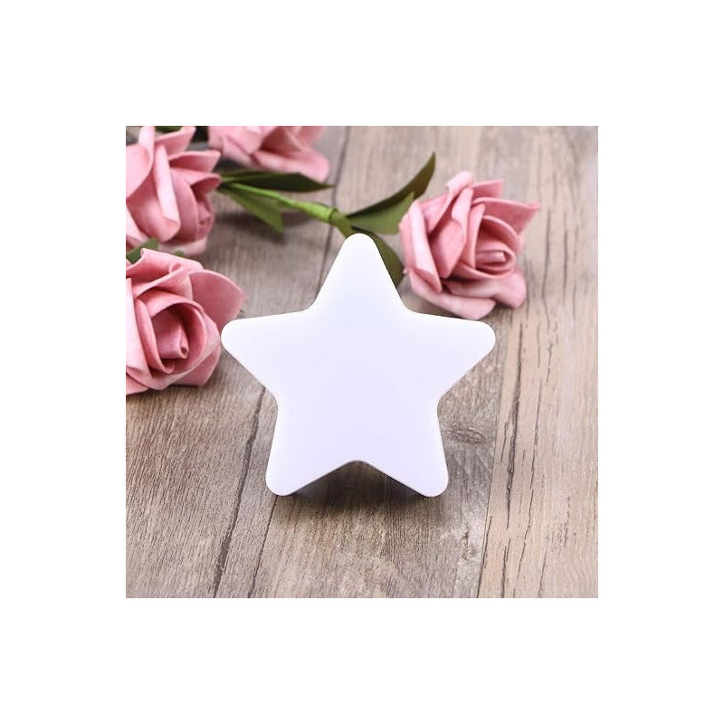 LUZ LED NOCTURNA NIÑOS SENSOR CONTROL PARED ALCOBA BLANCO 110V BLANCO