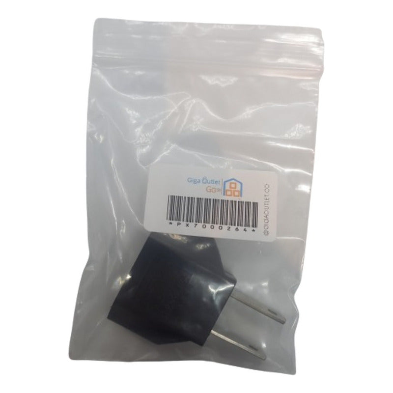 CLAVIJA CONVERTIDOR ADAPTADOR EUROPEA A AMERICANO 1 PIEZA 110V