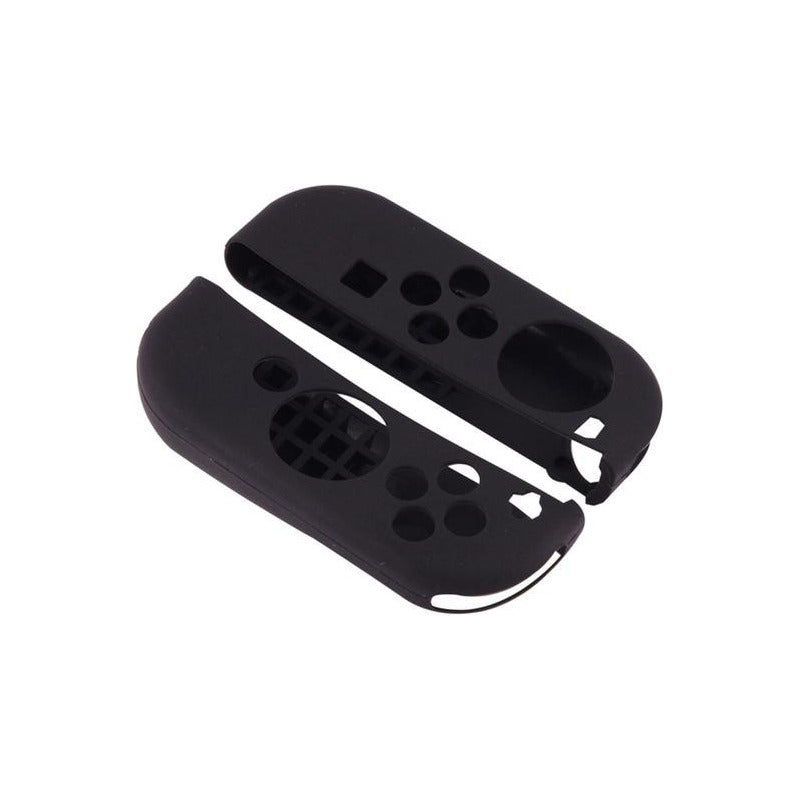 JUEGO PROTECTOR SILICONA CONTROL PARA NINTENDO SWITCH & OLED NEGRO