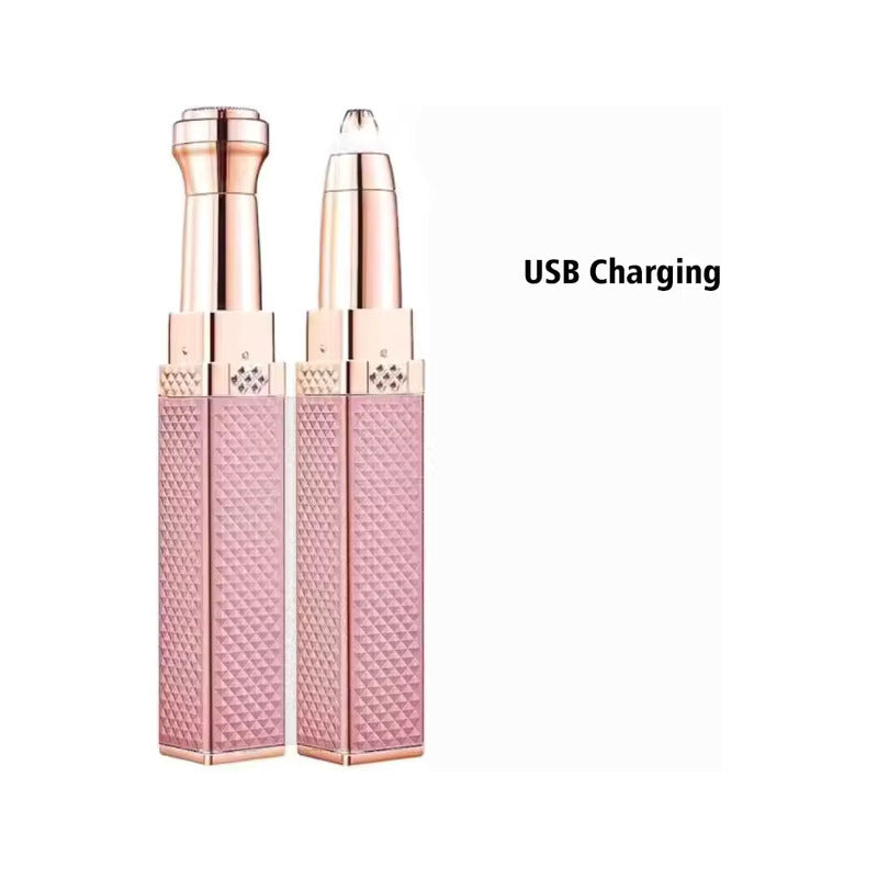 DEPILADOR ELECTRICO RECARGABLE ROSA 5V