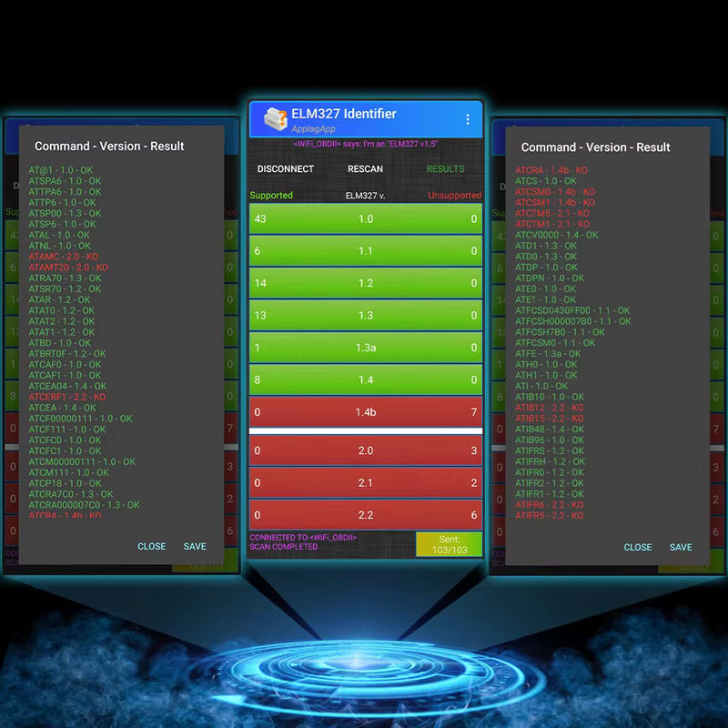 ESCÁNER OBD2 OBDII CARRO BLUETOOTH ELM327 V2.1 DIAGNOSTICO