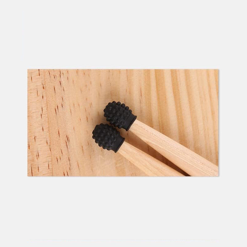 REDUCTOR SONIDO BAQUETAS PROTECTOR PROFESIONLAL 5A BATERÍA NEGRO 5A