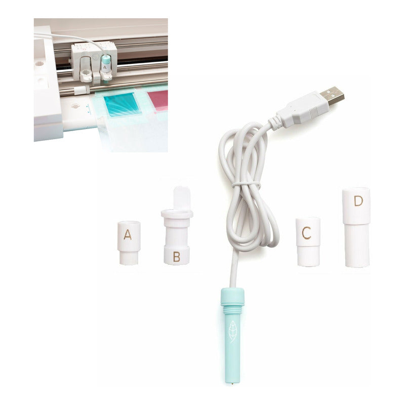 BOLIGRAFO CALOR USB CALIGRAFIA FOIL QUILL CAMEO CRICUT 0°