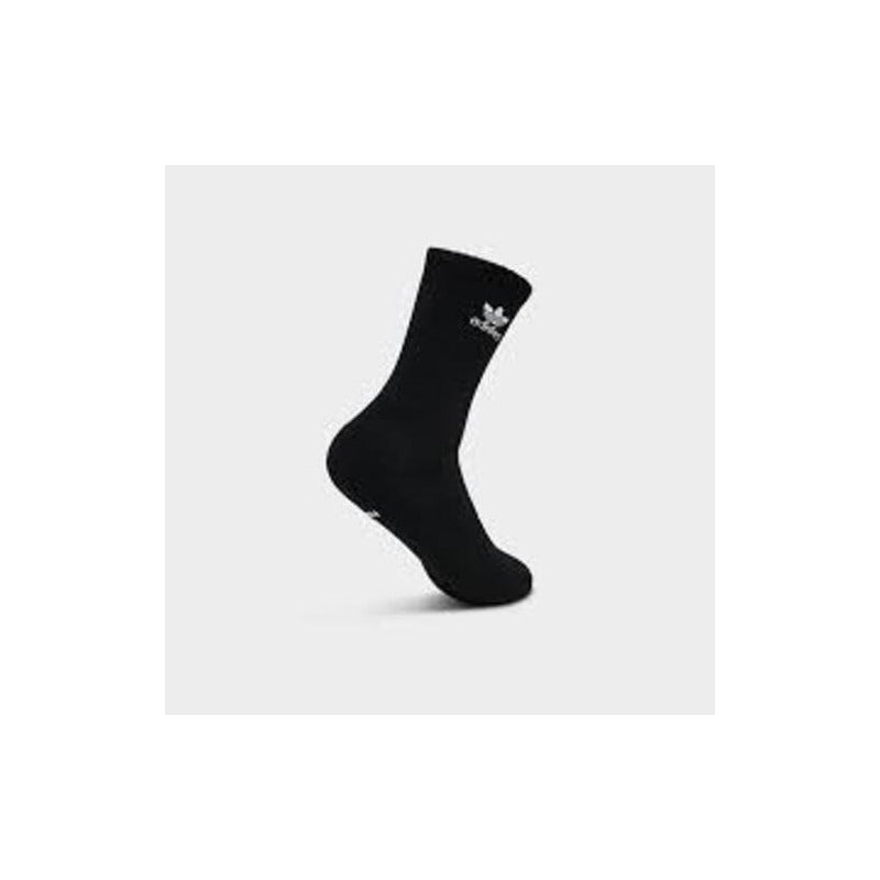 MEDIAS ADIDAS TREFOIL CREW SOCKS L BH6437 NEGRAS (9-12) NEGRO RAYAS 9-12