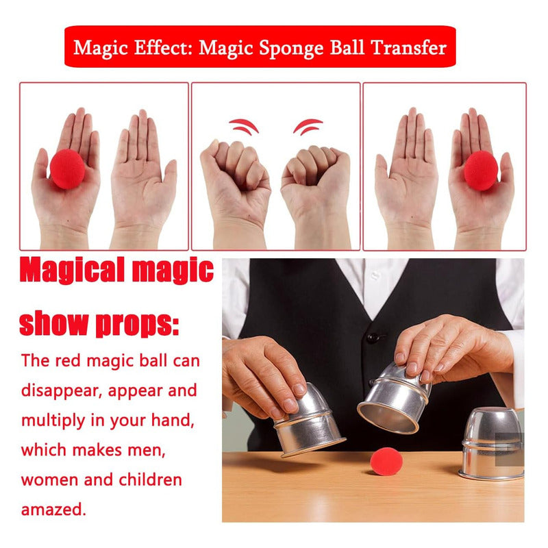 2X BOLAS PARA MAGIA ILUSIONISMO EVENTOS TRUCOS JUEGOS