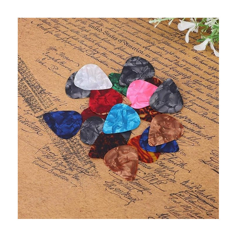 5X PUAS PICKS UÑAS GUITARRA ACÚSTICA ELÉCTRICA COLOR VARIADO VARIADO FINO