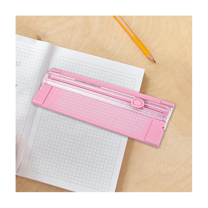 CORTADOR PAPEL A4 BIDIRECCIONAL GUILLOTINA PORTATIL MANUAL