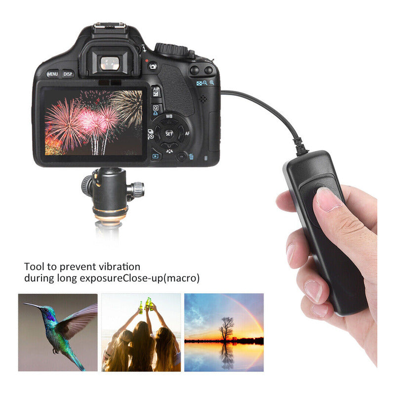 DISPARADOR CONTROL REMOTO NIKON CAMARA DSLR RS-N1 NEGRO