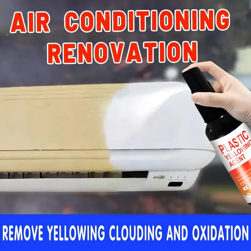 SPRAY ELIMINADOR AMARILLAMIENTO CARCAZAS PLÁSTICO REPARACIÓN NEGRO