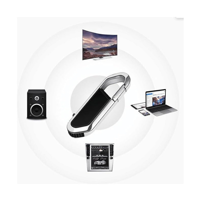 MEMORIA FLASH USB METAL 64GB CLIP ARNES LLAVERO NEGRO NEGRO MINI METAL