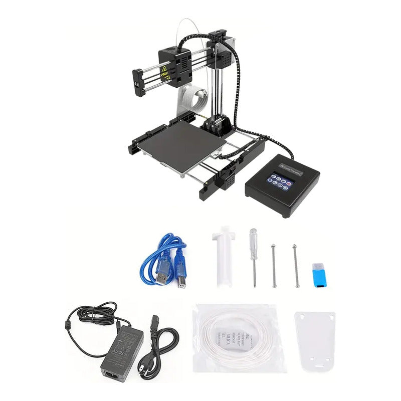 IMPRESORA 3D FDM PANTALLA LCD FILAMENTO PLA 1.75 | 3D FDM PRINTER WITH LCD SCREEN – PLA FILAMENT 1.75 MM