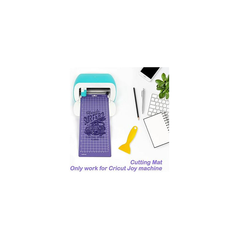 TAPETE CORTE 12 X 4.5 PARA CRICUT JOY STRONG GRIP MORADO LAVANDA | CUTTING MAT 12 X 4.5 FOR CRICUT JOY STRONG GRIP LAVENDER PURPLE