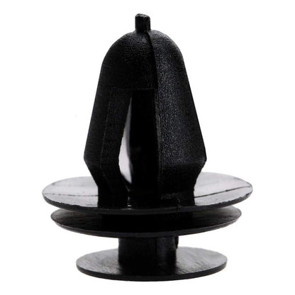 10X PIN CLIP PLÁSTICO REMACHE AJUSTE CARRO RETENEDOR MOTOR NEGRO | 10X PLASTIC PIN CLIP RIVET FASTENER CAR ENGINE RETAINER BLACK
