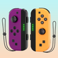 CONTROL MANDO INALÁMBRICO PARA NINTENDO SWITCH JOY-CON VIOLETA Y NARANJA