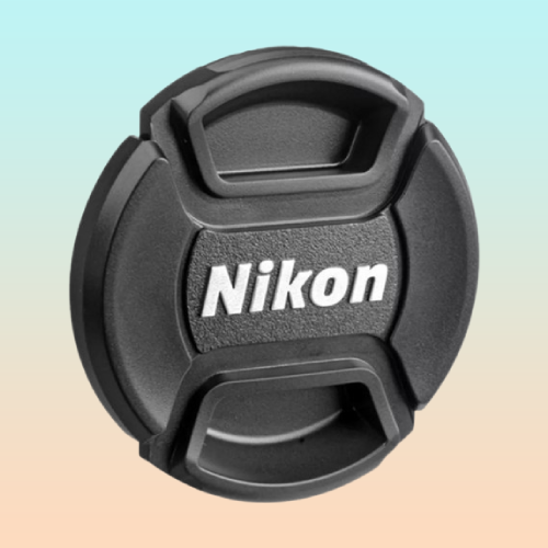 TAPA FRONTAL+CUERDA LENTE Ø67MM NIKON CAMARA FOTO VIDEO NEGRO