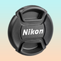TAPA FRONTAL+CUERDA LENTE Ø67MM NIKON CAMARA FOTO VIDEO NEGRO