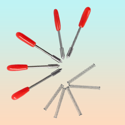 5X JUEGO CUCHILLAS PLOTTER CORTE GRAPHTEC CB09 45° CAMEO 45°