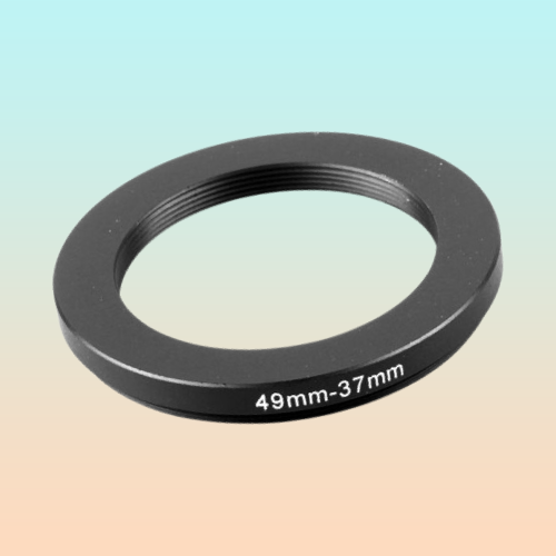 49MM-37MM ANILLO CONVERTIDOR CONVERSOR LENTE CANON NIKON  37 MM 49 MM