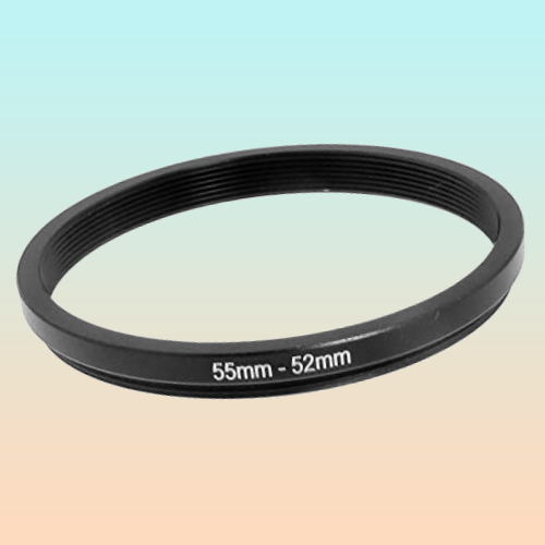 55MM-52MM ANILLO CONVERTIDOR CONVERSOR LENTE CANON NIKON  52 MM 55 MM
