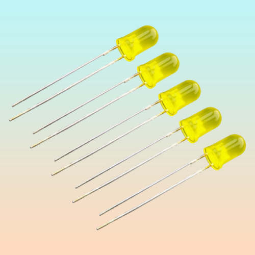 10X LUZ LED DIODO 3MM AMARILLO 20MA 1.9-2.1V 3000-4000MCD 1.9-2.1 AMARILLO