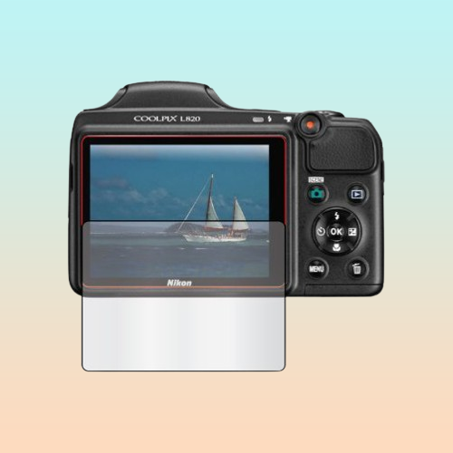 PROTECTOR PANTALLA FLEXIBLE CAMARA NIKON L820 ANTI RAYADO