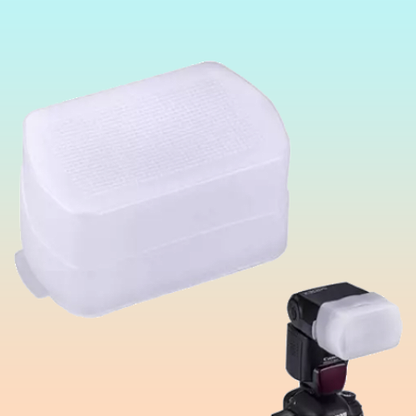 DIFUSOR RIGIDO FLASH CANON 580EX CAMARA ILUMINACION LUCES N/A