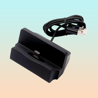 CARGADOR CELULAR BAHÍA USB TIPO C ANDROID CARGA RÁPIDA NEGRO