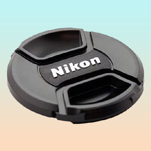 TAPA LENTE NIKON FRONTAL+CUERDA Ø49MM FOTO VIDEO CAMARA NEGRO