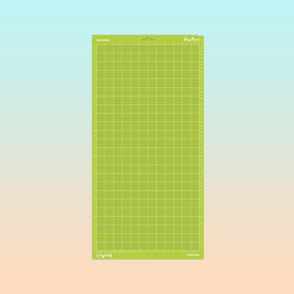 TAPETE CORTE 12  X 4.5  PARA CRICUT JOY STANDAR GRIP VERDE VERDE CLARO