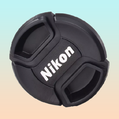 TAPA FRONTAL+CUERDA LENTE Ø72MM NIKON CAMARA FOTO VIDEO NEGRO