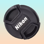 TAPA FRONTAL+CUERDA LENTE Ø72MM NIKON CAMARA FOTO VIDEO NEGRO