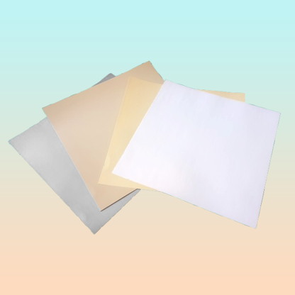 4X VINILO MATE 12  X 12 GAMA TONOS CREMA ADHESIVO CAMEO MULTICOLOR