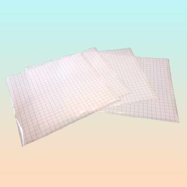 4X PAPEL TRANSFER 12  X 12  ADHESIVO TRANSPARENTE CAMEO TRANSPARENTE