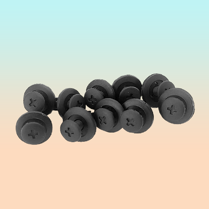 10X PIN CLIP PLÁSTICO AJUSTE 15X12X6MM CARRO TABLERO