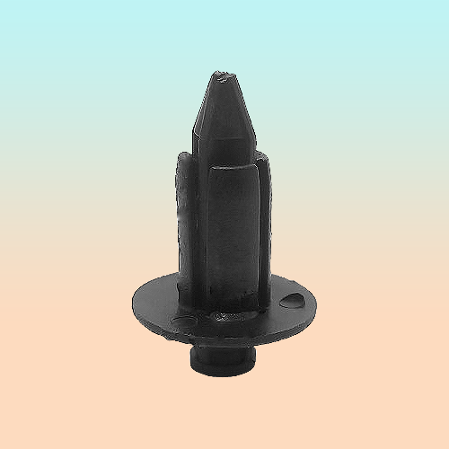 10X PIN CLIP PLÁSTICO AJUSTE 23X14X7MM CARRO TABLERO NEGRO