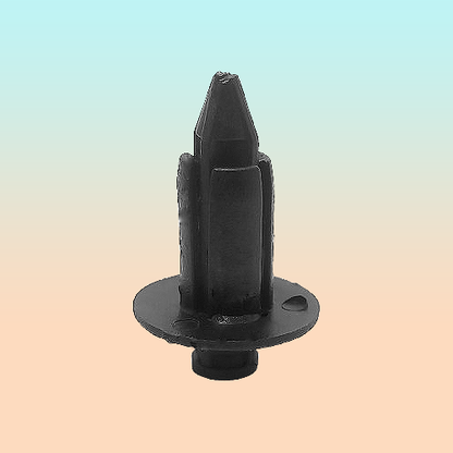 10X PIN CLIP PLÁSTICO AJUSTE 23X14X7MM CARRO TABLERO NEGRO