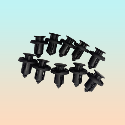 10X PIN CLIP PLÁSTICO AJUSTE 20X13X10MM CARRO TABLERO