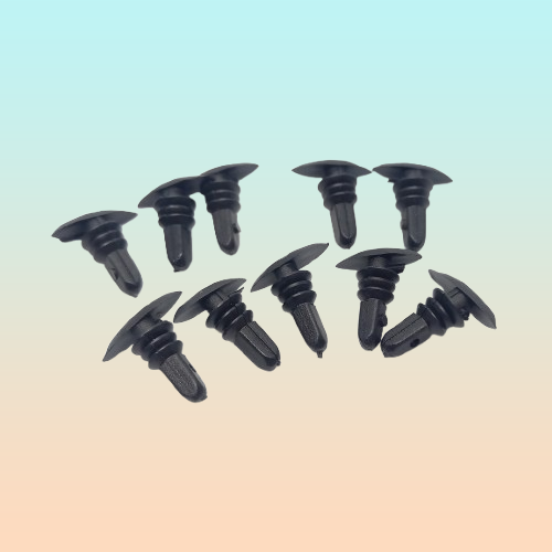 10X PIN CLIP UNIVERSAL PLÁSTICO TAPICERIA PUERTA PANEL CARRO