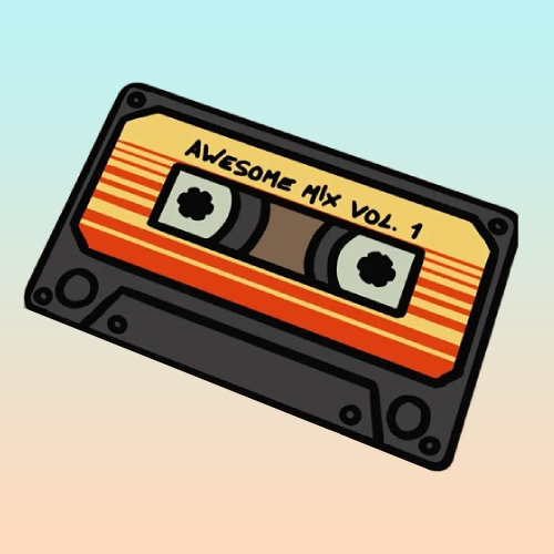 TAPETE HOGAR COCINA ENTRADA CASA DISEÑO CASSETTE MIX 40X60 60 CM 40 CM CASSETTE NEGRO/NARANJA