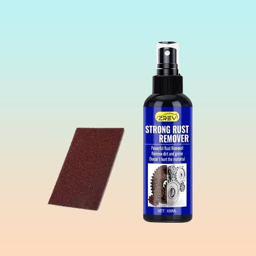 SPRAY UNIVERSAL REMOVEDOR ÓXIDO CORROSIÓN METAL VEHÍCULOS NEGRO