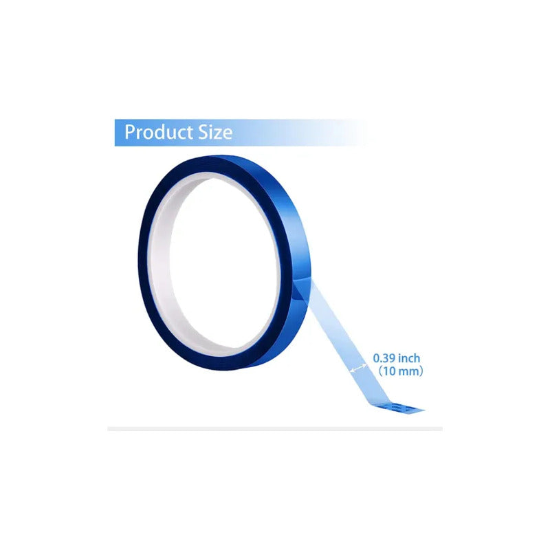 2X CINTA TÉRMICA 10MM 30MTS 50° 260° SUBLIMACIÓN AZUL | 2X 10MM HEAT TAPE 30M 50° 260° SUBLIMATION BLUE
