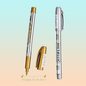 2X MARCADOR METALIZADO DORADO & PLATEADO ROTULADOR LAPICERO | 2X METALLIC MARKER GOLD & SILVER PEN
