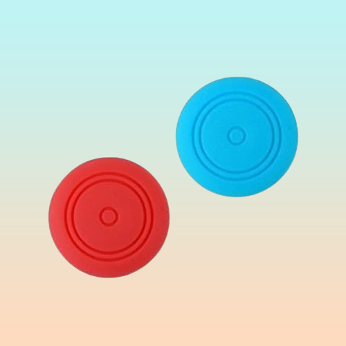 2X PROTECTOR SILICONA JOYSTICK MANDO CONTROL J-CON AZUL/ROJO | 2X SILICONE JOYSTICK PROTECTOR GAME CONTROLLER JOY-CON BLUE/RED
