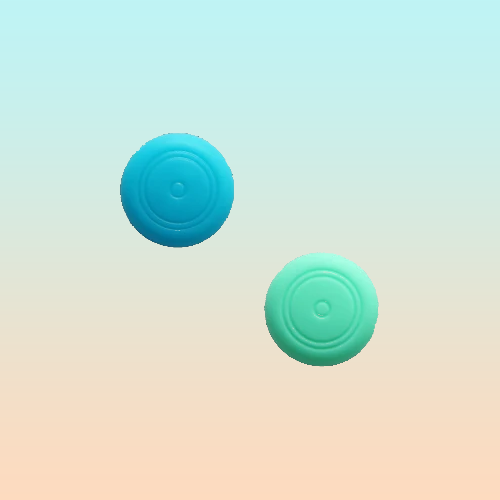 2X PROTECTOR SILICONA JOYSTICK MANDO CONTROL J-CON / VERDE PASTEL | 2X SILICONE JOYSTICK PROTECTOR GAME CONTROLLER JOY-CON / PASTEL GREEN
