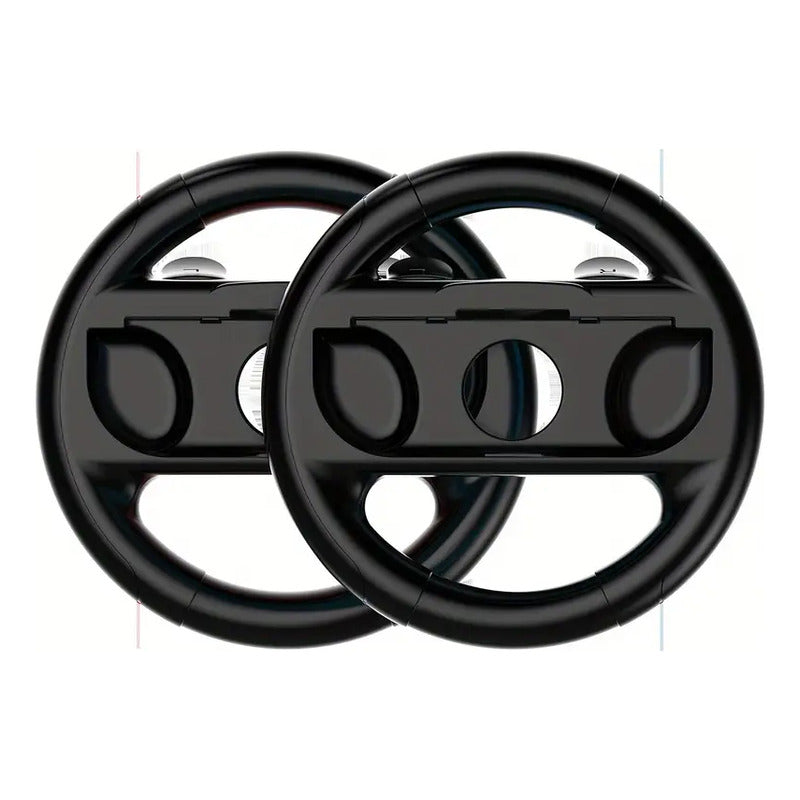 2X VOLANTE COMPATIBLE PARA JOY-CON NINTENDO SWITCH & OLED | 2X STEERING WHEEL COMPATIBLE WITH JOY-CON NINTENDO SWITCH & OLED
