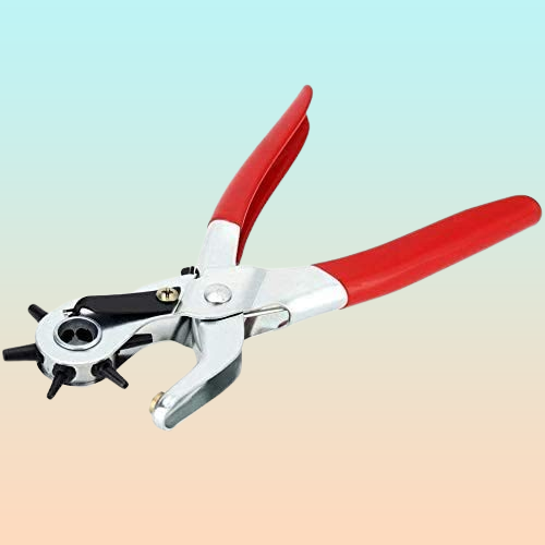 PINZA PERFORADORA OJALES CUERO 6 TAMAÑOS MARROQUINERÍA